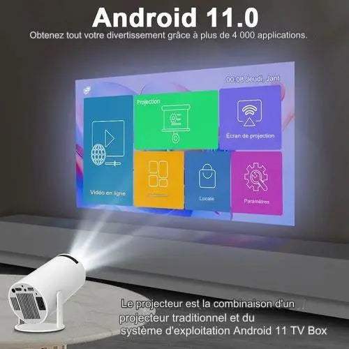 Projecteur 4k Portable - Beconnectlt