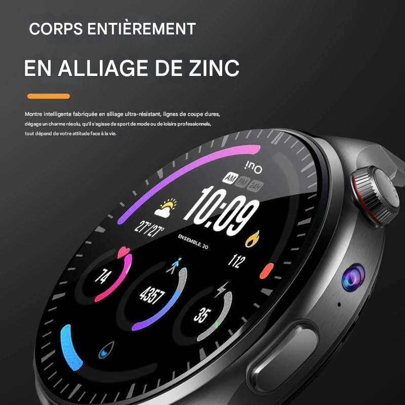 Montre Connectée avec Caméra Appel vidéos - Beconnectlt