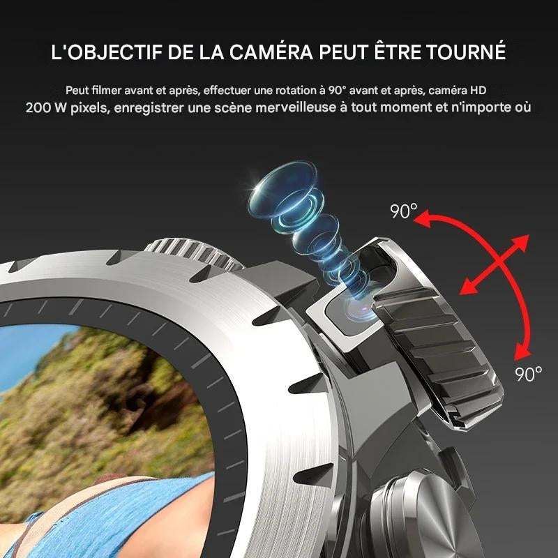 Montre connectée 4G Vidéo HD Caméra 5MP - Beconnectlt