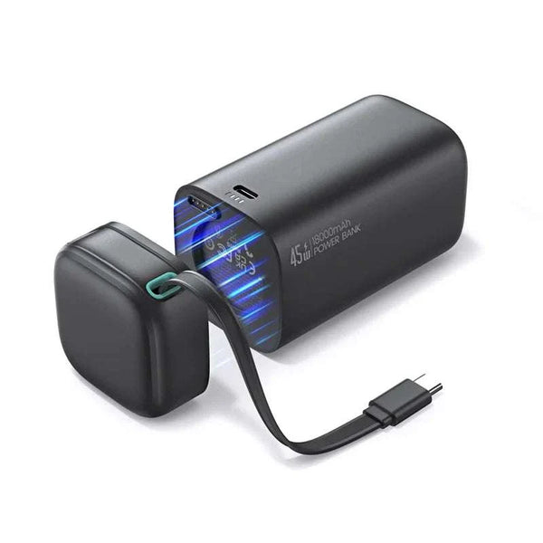 Batterie D'alimentation Portable Cable Rétractable - Beconnectlt