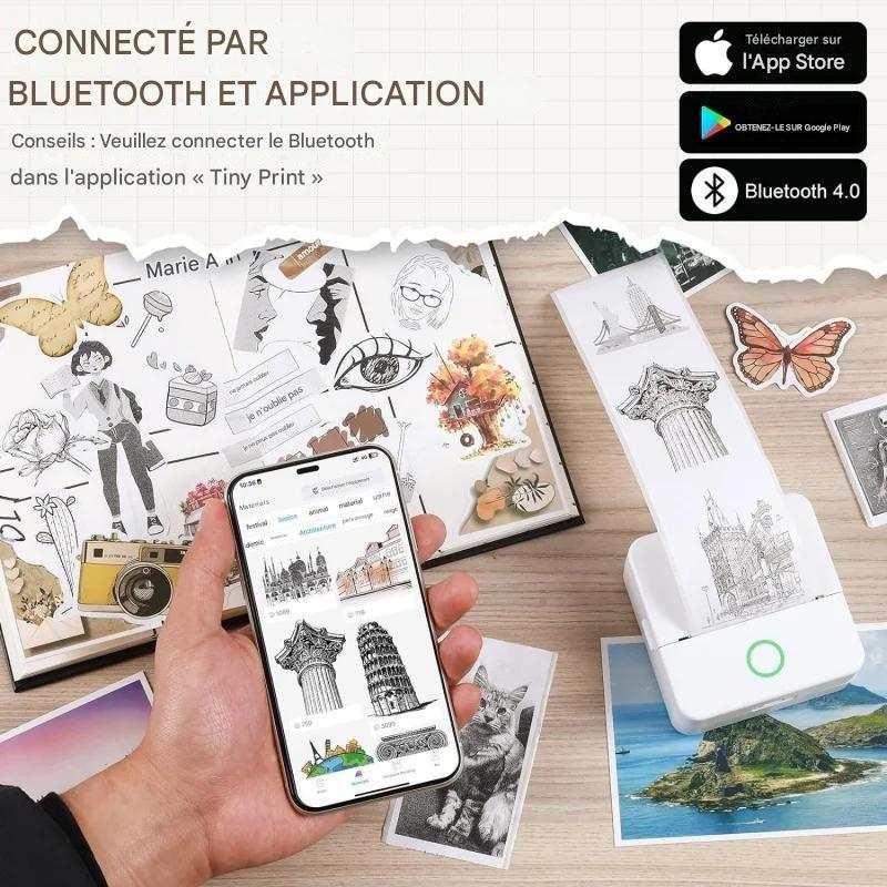 imprimante thermique Bluetooth - Beconnectlt