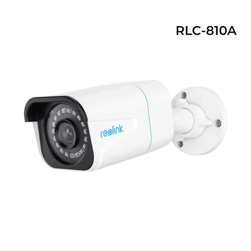 Reolink Outdoor Camera 8Mp 4K Poe Human/Car Detection Infrared Night Vision Bullet Smart Home IP Surveillance Camera RLC-810A