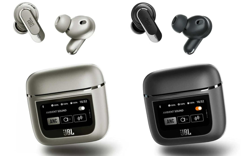 Auriculares Bluetooth JBL Tour Pro 2 con pantalla LCD inteligente 
